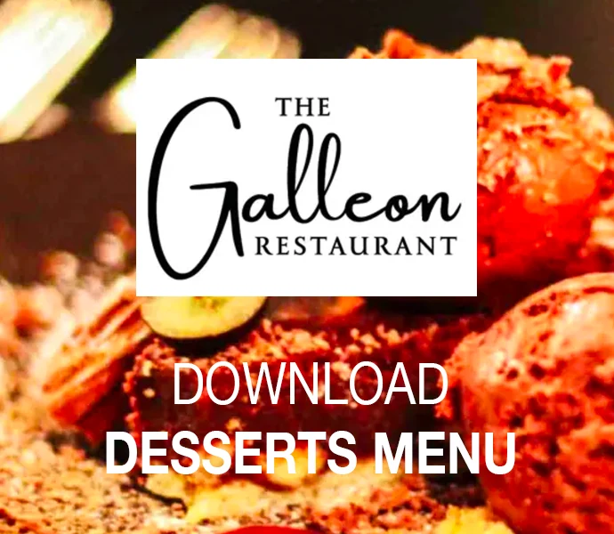 The Galleon Restaurant - Desserts Menu